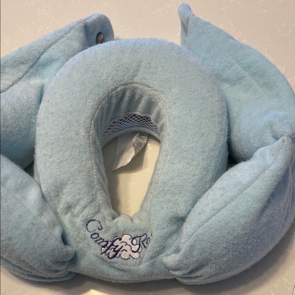 Light Blue Pain Relief Sleep Pillow